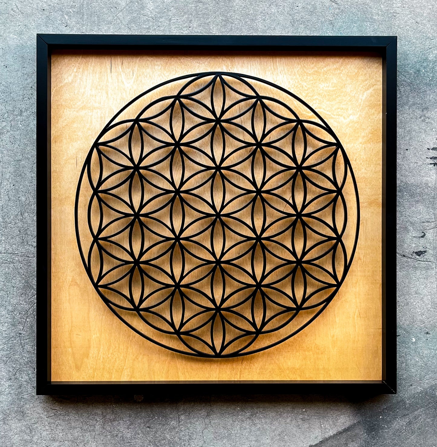 Flower of Life | Handmade Wood Art