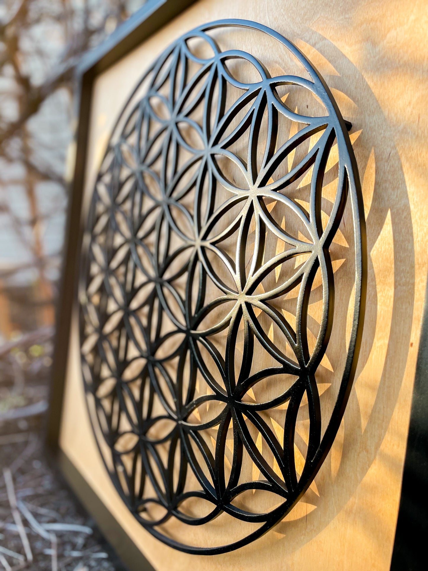 Flower of Life | Handmade Wood Art