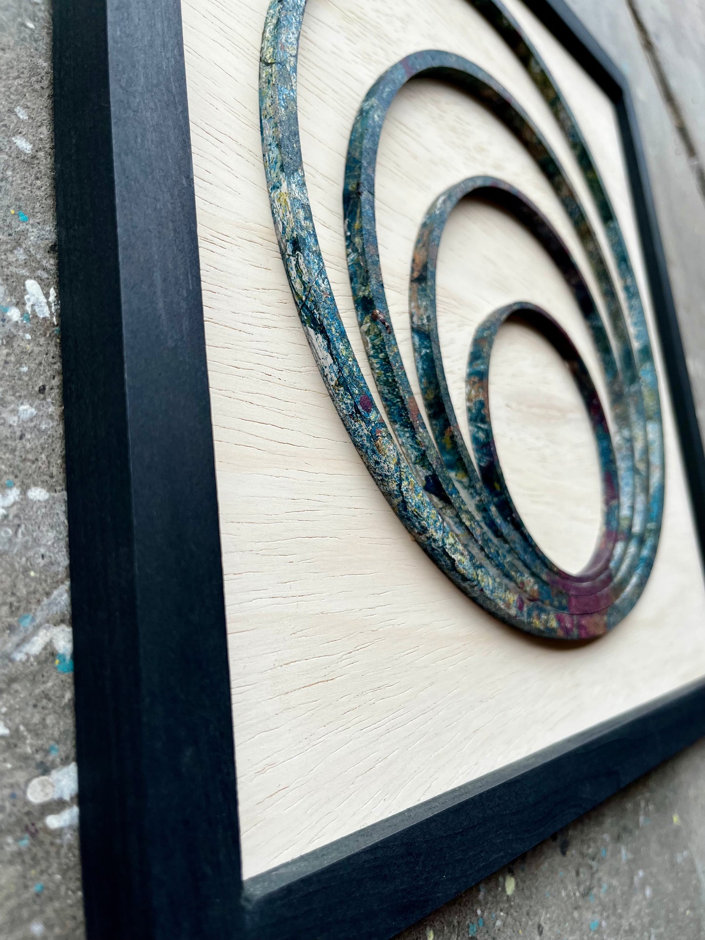 Balance | Handmade Wood Art | 14" x 14"